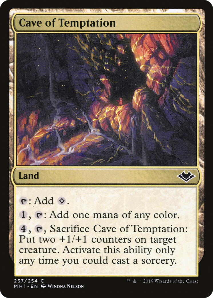 Cave of Temptation (MH1-237) - Modern Horizons