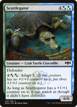 Scuttlegator (RNA-218) - Ravnica Allegiance