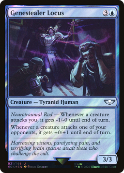 Genestealer Locus (Surge Foil) (40K-021) - Warhammer 40,000 Commander Foil