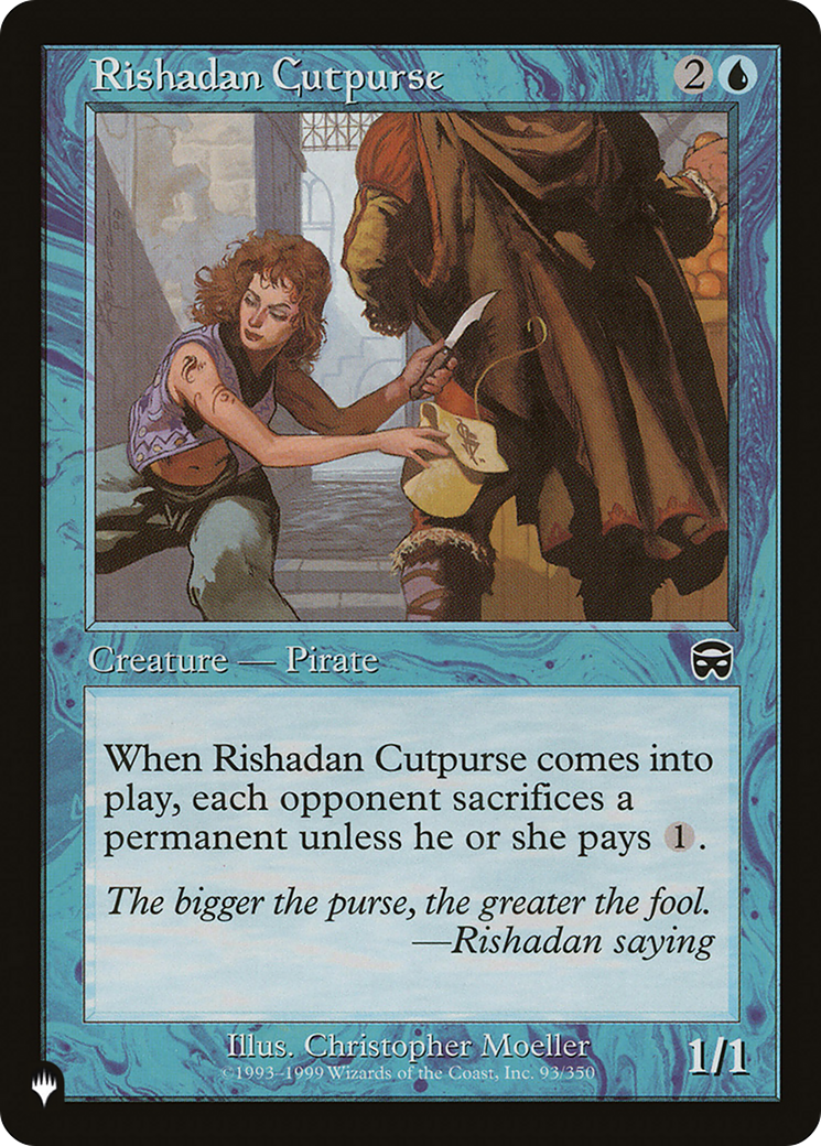 Rishadan Cutpurse (LIST-MMQ-93) - The List