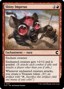 Shiny Impetus (CLU-147) - Ravnica: Clue Edition