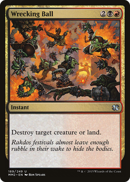 Wrecking Ball (MM2-189) - Modern Masters 2015 Foil