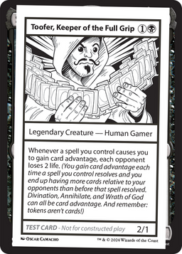 Toofer, Keeper of the Full Grip (MB2PC-) - Mystery Booster 2