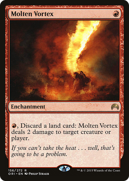 Molten Vortex (ORI-156) - Magic Origins Foil