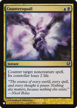 Countersquall (LIST-59/80) - The List