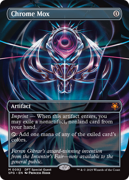 Chrome Mox (Borderless) (SPG-092) - Special Guests Foil