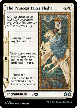 The Princess Takes Flight (WOE-023) - Wilds of Eldraine