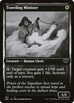 Traveling Minister (DBL-306) - Innistrad: Double Feature