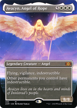Avacyn, Angel of Hope (Borderless) (2XM-335) - Double Masters