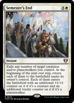 Semester's End (CMM-834) - Commander Masters