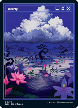Swamp (1470) (SLD-1470) - Secret Lair Drop Foil