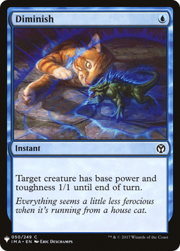 Diminish (LIST-050) - The List