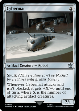 Cybermat (WHO-175) - Doctor Who Foil