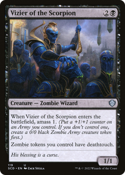 Vizier of the Scorpion (SCD-119) - Starter Commander Decks