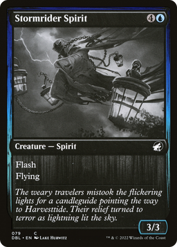 Stormrider Spirit (DBL-079) - Innistrad: Double Feature Foil