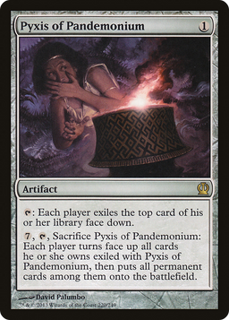 Pyxis of Pandemonium (THS-220) - Theros Foil