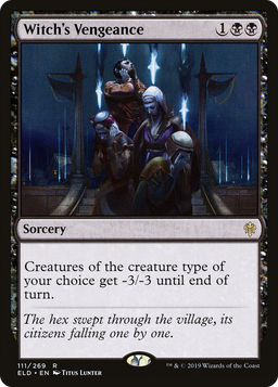 Witch's Vengeance (ELD-111) - Throne of Eldraine Foil