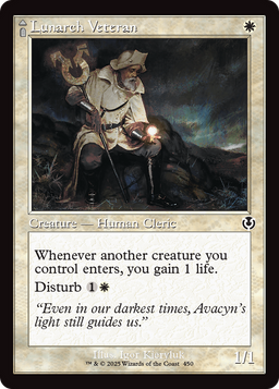 Lunarch Veteran (Retro Frame) (INR-450) - Innistrad Remastered Foil