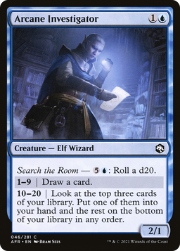 Arcane Investigator (AFR-046) - Adventures in the Forgotten Realms