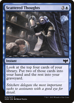 Scattered Thoughts (VOW-074) - Innistrad: Crimson Vow