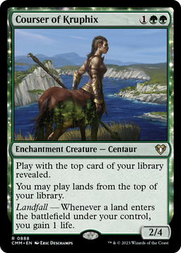Courser of Kruphix (CMM-888) - Commander Masters: (enchantment)
