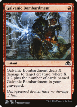 Galvanic Bombardment (EMN-129) - Eldritch Moon