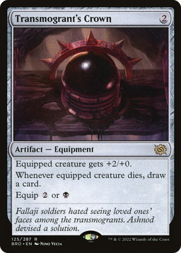 Transmogrant's Crown (BRO-125) - The Brothers' War Foil