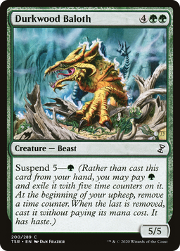 Durkwood Baloth (TSR-200) - Time Spiral Remastered Foil