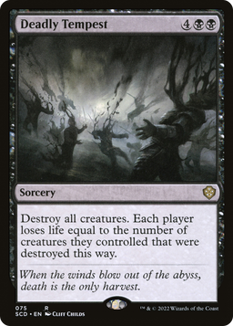 Deadly Tempest (SCD-075) - Starter Commander Decks