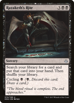 Razaketh's Rite (HOU-074) - Hour of Devastation Foil