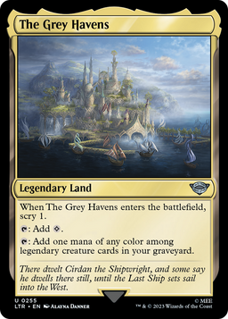 The Grey Havens (LTR-255) - The Lord of the Rings: Tales of Middle-earth