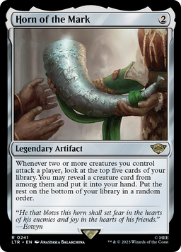 Horn of the Mark (LTR-241) - The Lord of the Rings: Tales of Middle-earth Foil