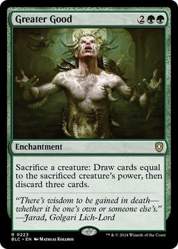 Greater Good (BLC-223) - Bloomburrow Commander
