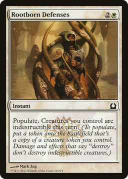 Rootborn Defenses (RTR-019) - Return to Ravnica Foil