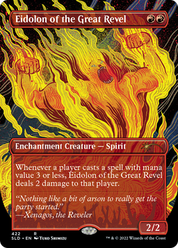 Eidolon of the Great Revel (Borderless) (SLD-422) - Secret Lair Drop Foil