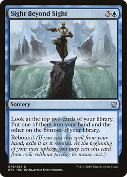 Sight Beyond Sight (DTK-075) - Dragons of Tarkir Foil