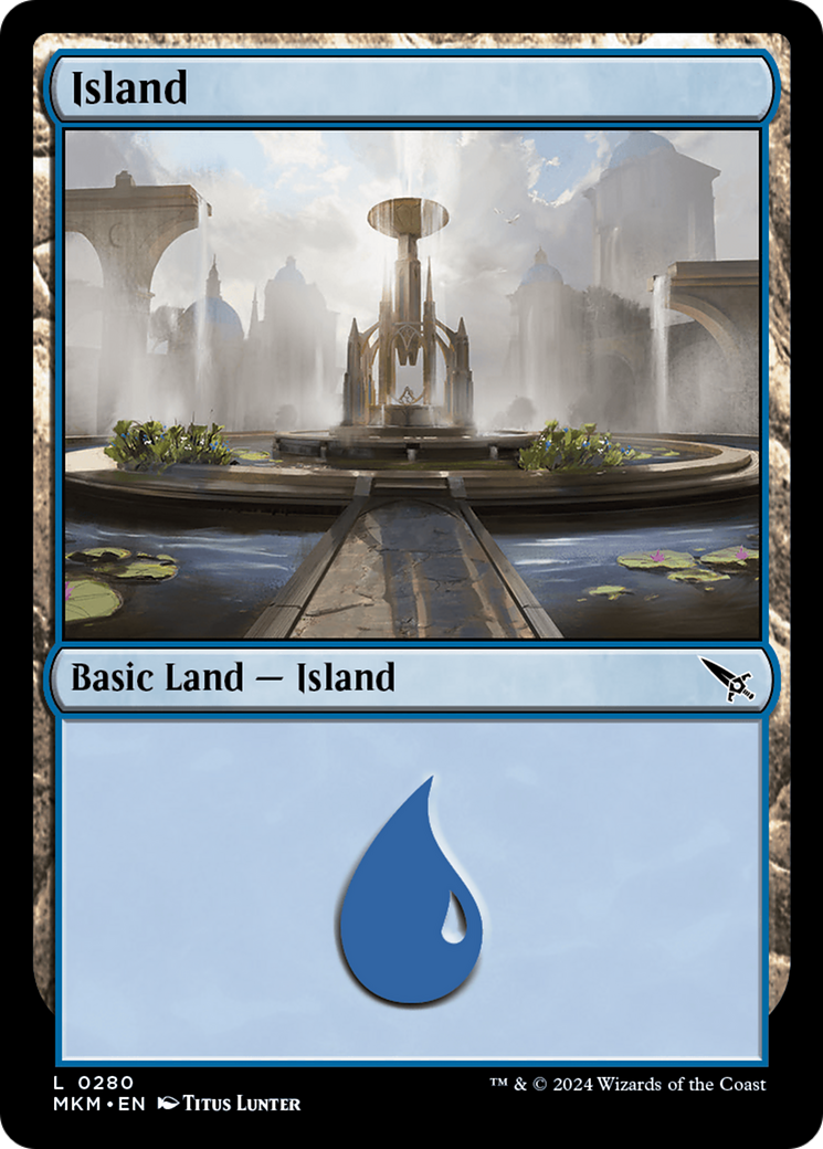 Island (0280) (MKM-280) - Murders at Karlov Manor Foil