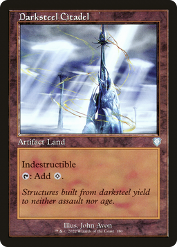 Darksteel Citadel (Retro Frame) (BRC-180) - The Brothers' War Commander