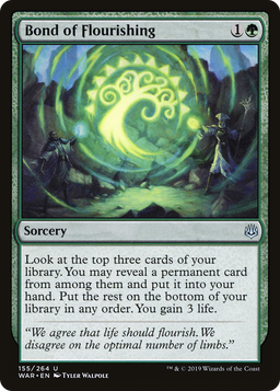 Bond of Flourishing (WAR-155) - War of the Spark