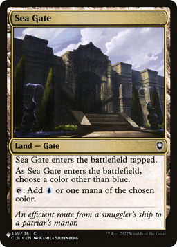 Sea Gate (LIST-359/361) - The List