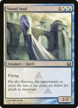 Vassal Soul (RTR-224) - Return to Ravnica Foil