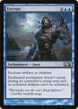 Encrust (M13-049) - Magic 2013 Foil