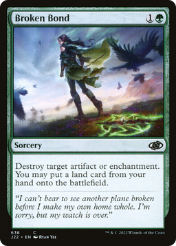 Broken Bond (J22-636) - Jumpstart 2022