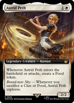 Astrid Peth (Extended Art) (Surge Foil) (WHO-925) - Doctor Who: (Extended Art) Foil