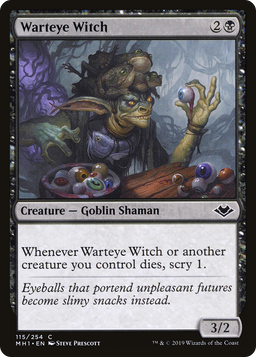 Warteye Witch (MH1-115) - Modern Horizons Foil