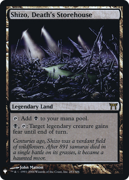 Shizo, Death's Storehouse (LIST-283) - The List Foil