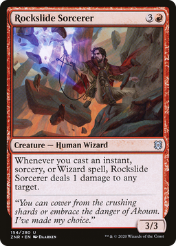 Rockslide Sorcerer (ZNR-154) - Zendikar Rising