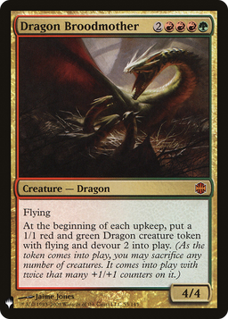 Dragon Broodmother (LIST-053) - The List