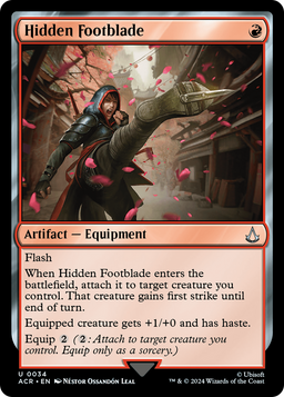 Hidden Footblade (ACR-034) - Assassin's Creed