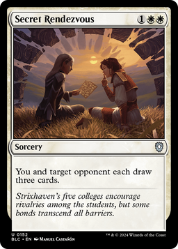 Secret Rendezvous (BLC-152) - Bloomburrow Commander